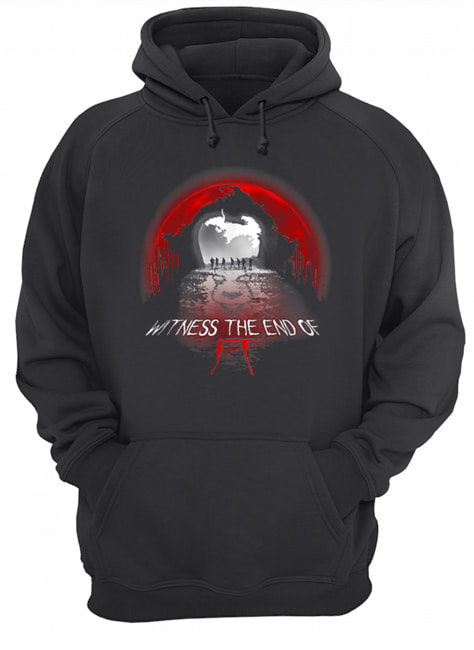 Halloween Horror Movie Witness-The-End-Of-It Costume Gift Unisex Hoodie