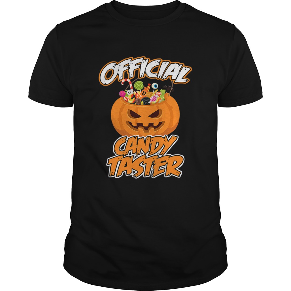 Halloween Hot Official Candy Taster Funny TShirt