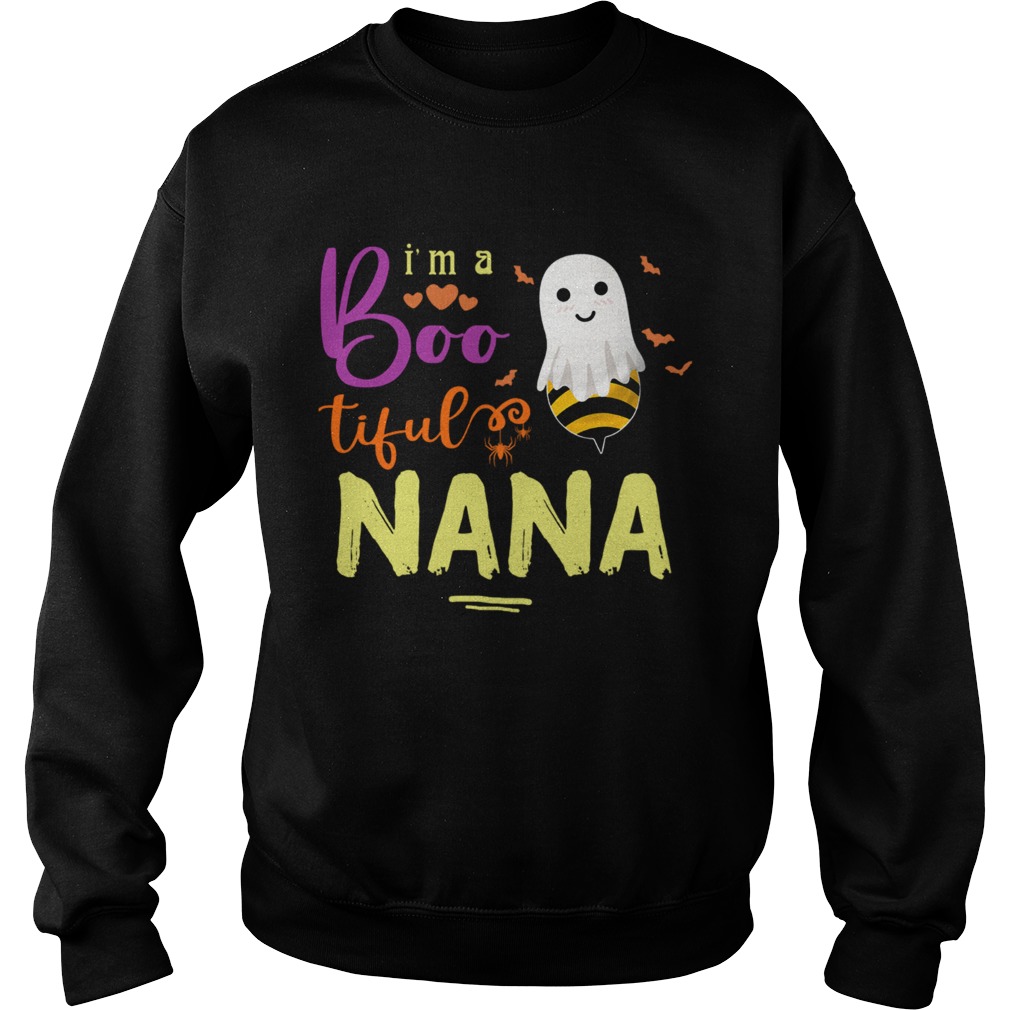 Halloween Im A Boo Tiful Nana TShirt Sweatshirt