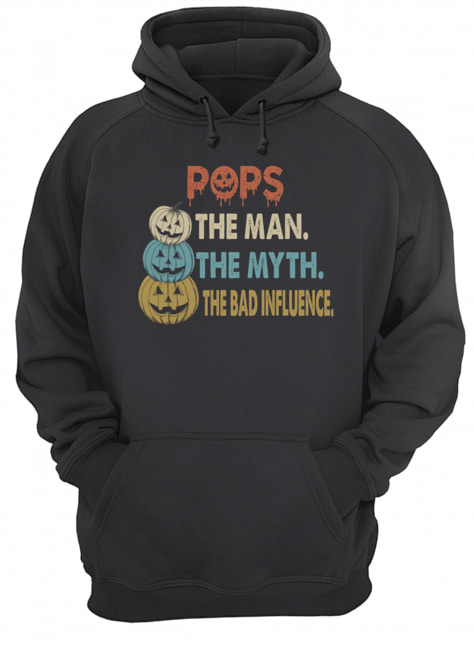 Halloween Pops The Man The Myth The Influence T-Shirt Unisex Hoodie