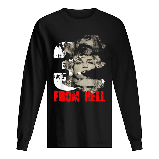 Halloween Rob Zombie – Three From Hell Long Sleeved T-shirt 