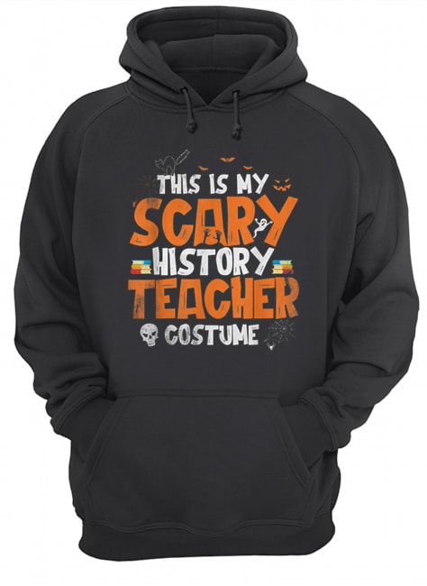 Halloween Scary Costume History Teacher Gift Unisex Hoodie