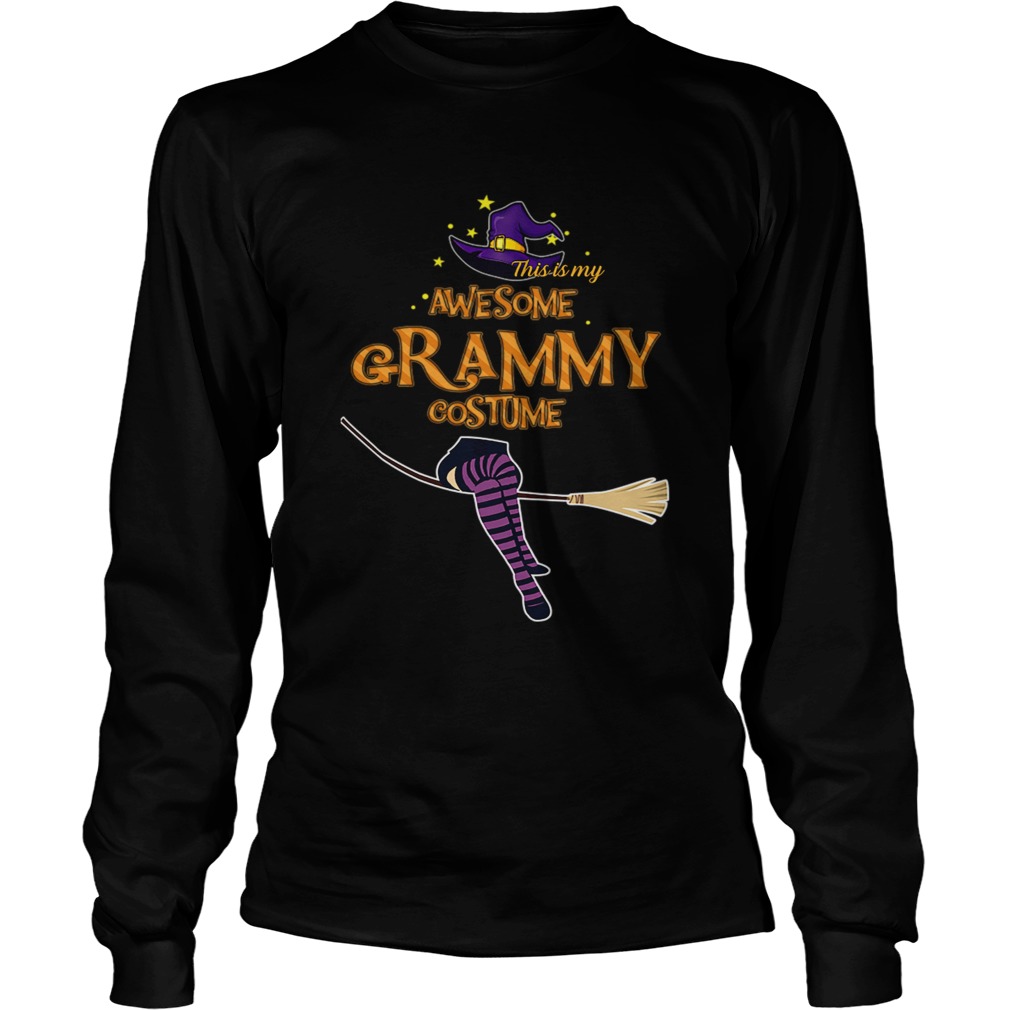Halloween This Is My Awesome Grammy Costume TShirt LongSleeve