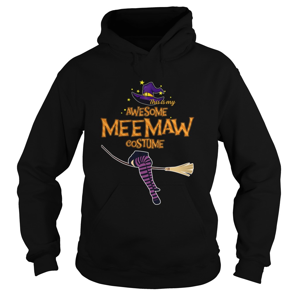Halloween This Is My Awesome Meemaw Costume TShirt Hoodie