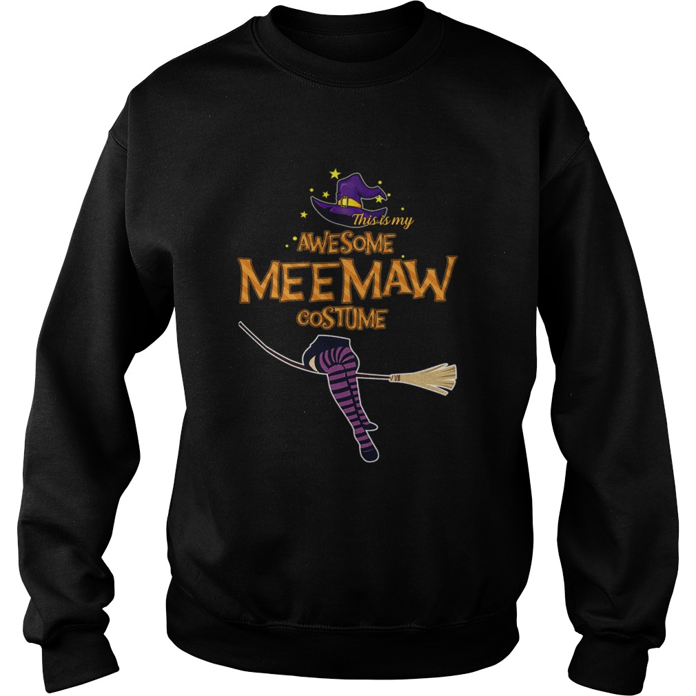 Halloween This Is My Awesome Meemaw Costume TShirt Sweatshirt