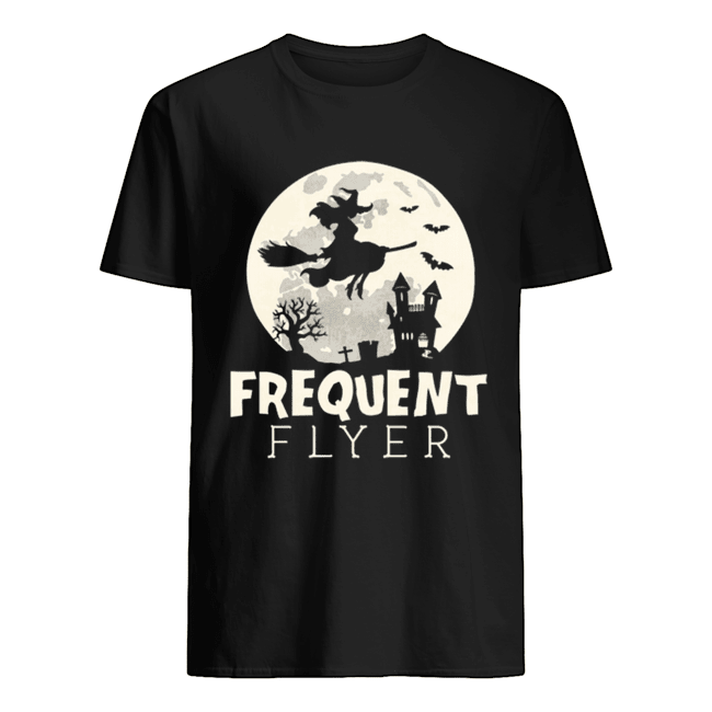 Halloween Witch Costume Frequent Flyer shirt