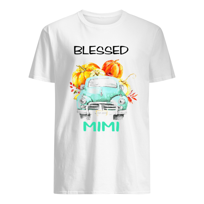 Halloween Women Mom Blessed Mimi Est 2019 T-Shirt