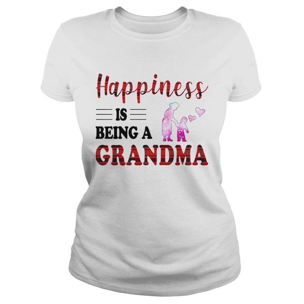 Happiness Is Being A Grandma Caro TShirt Classic Ladies