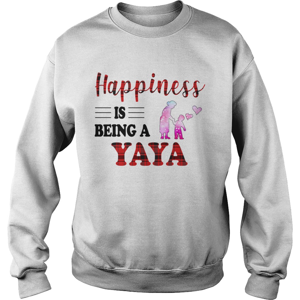 Happiness Is Being A Yaya Caro TShirt Sweatshirt