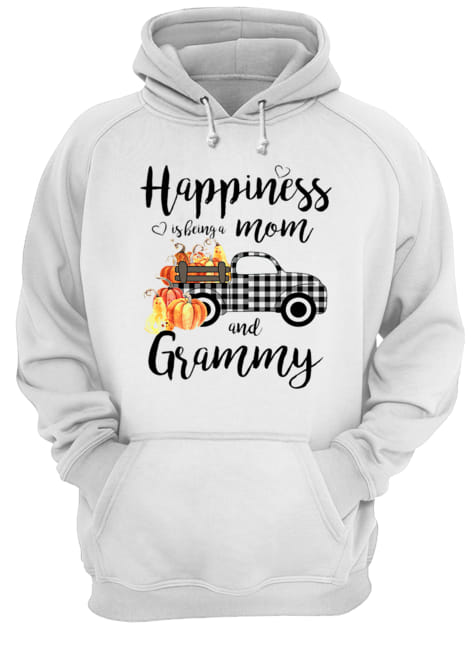 Happiness is being a mom and grammy T-Shirt Unisex Hoodie