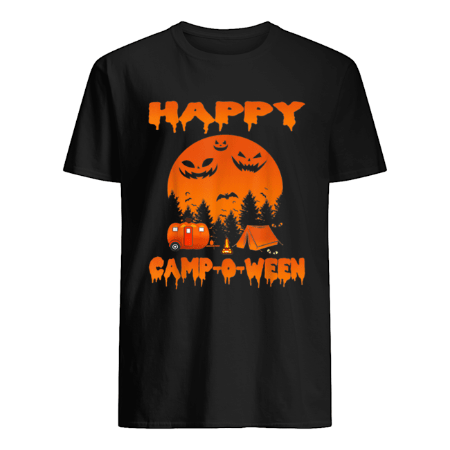 Happy Camp-O-Ween Funny Camping Halloween for Women shirt