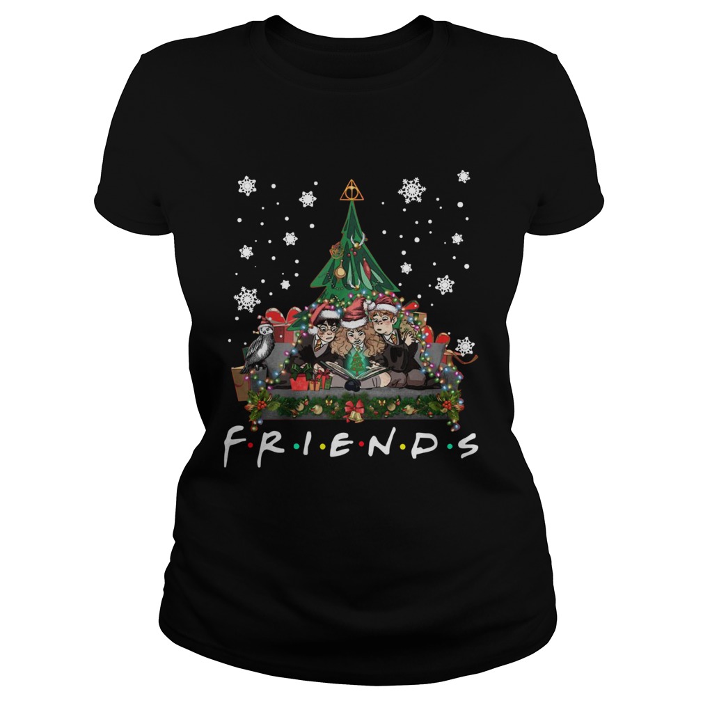 Harry Potter Hermione And Ron Weasley Christmas Tree style Friends tv show Classic Ladies