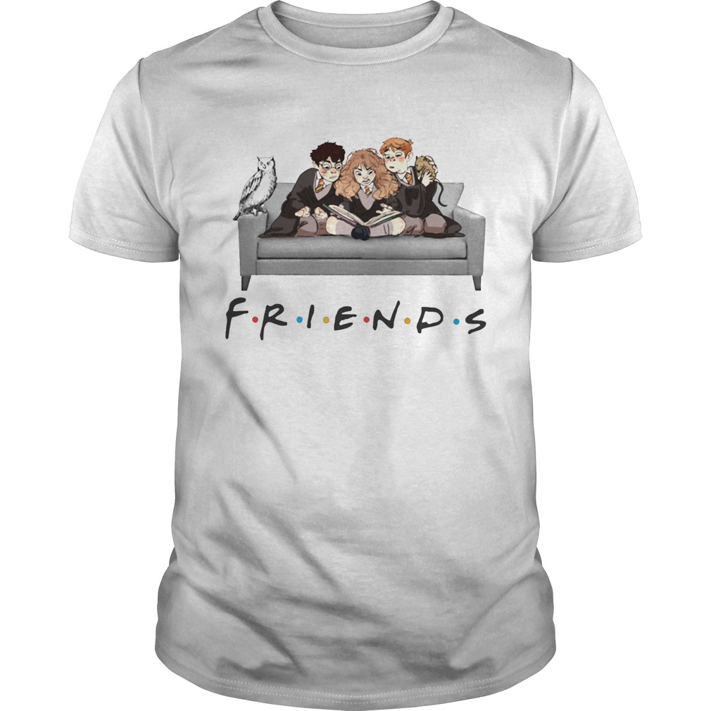 Harry Potter character Friends TV Show shirt