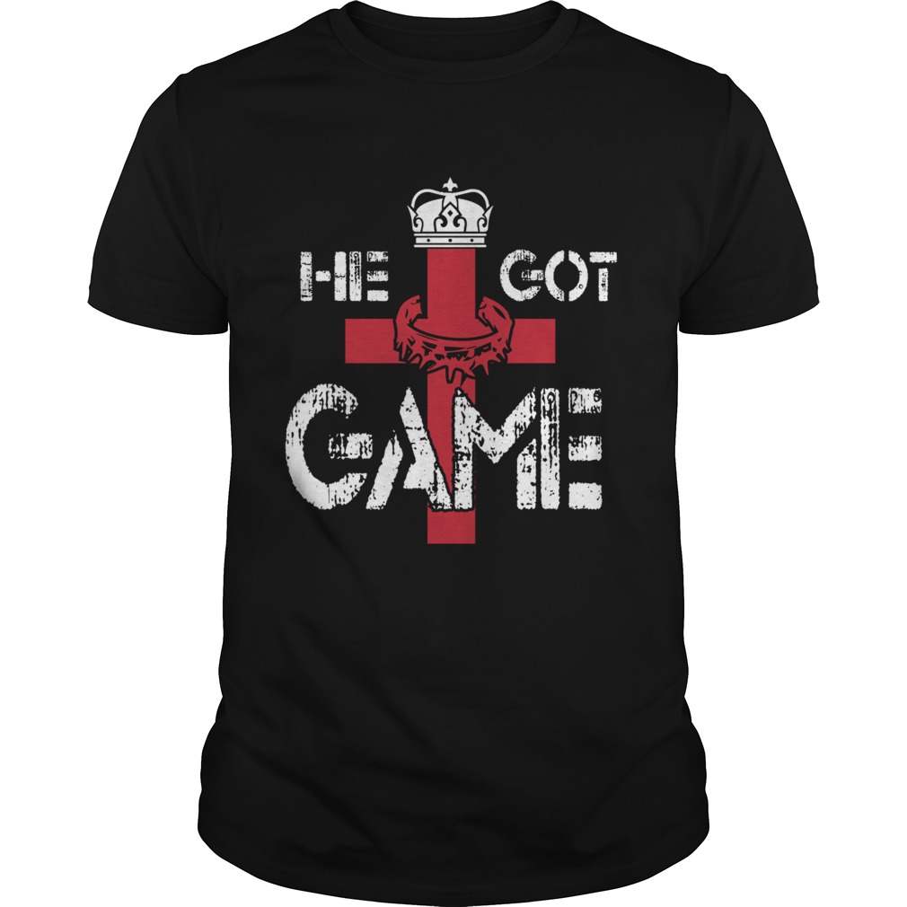 He Got Game Christian Athlete Shirt