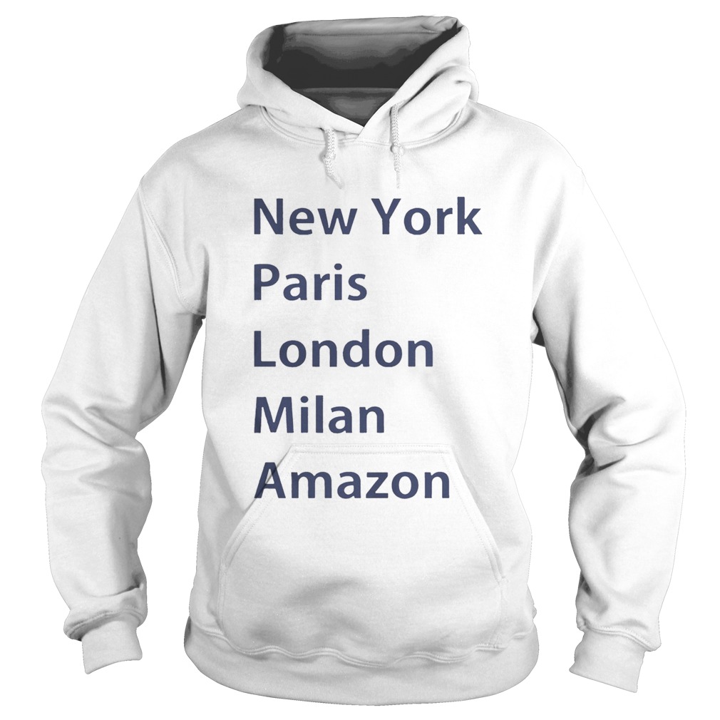 Heidi Klum New York Paris London Milan Amazon T Shirt Hoodie