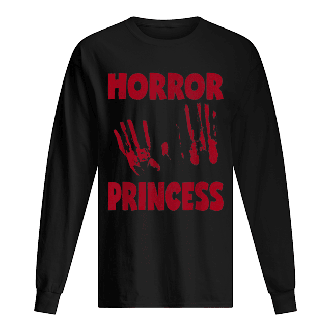 Horror Princess Retro Monster Halloween Costume Long Sleeved T-shirt 