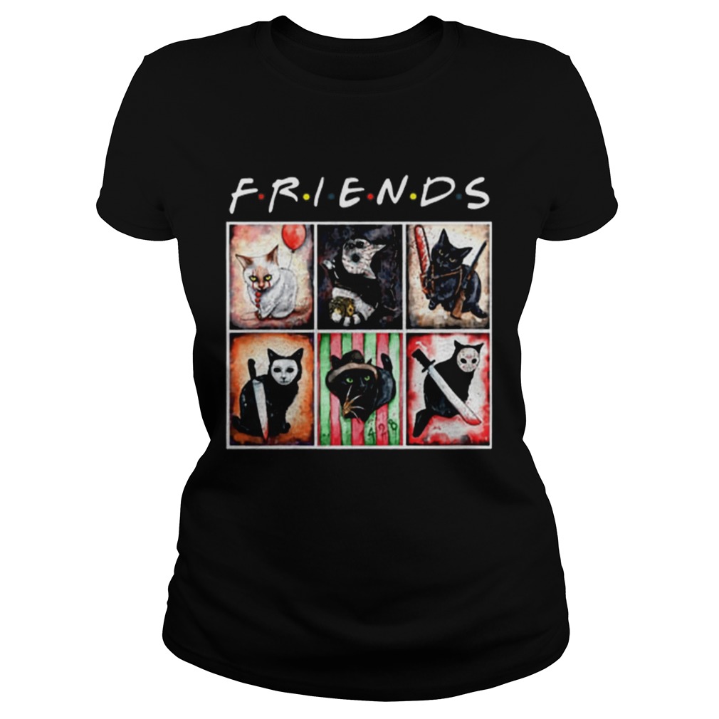 Horror characters cat version Friends Classic Ladies
