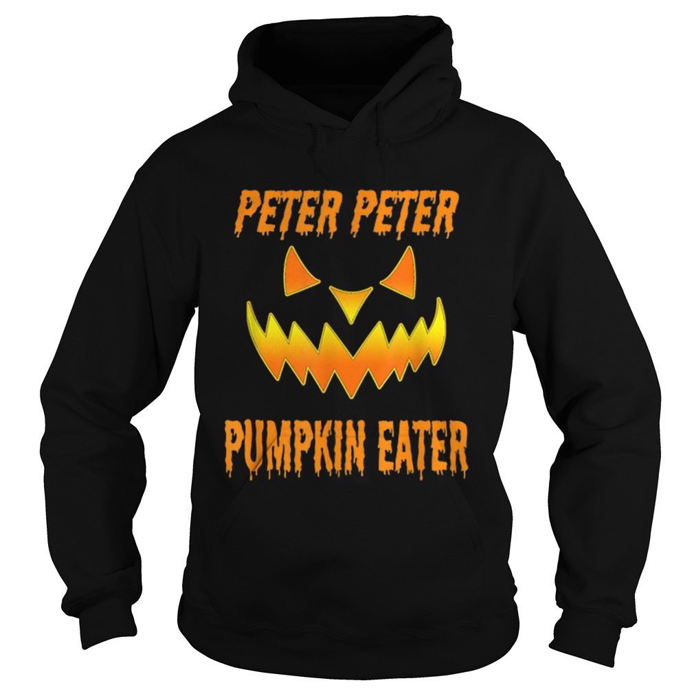 Hot Mens Peter Peter Pumpkin Eater Halloween Couples Costume Hoodie