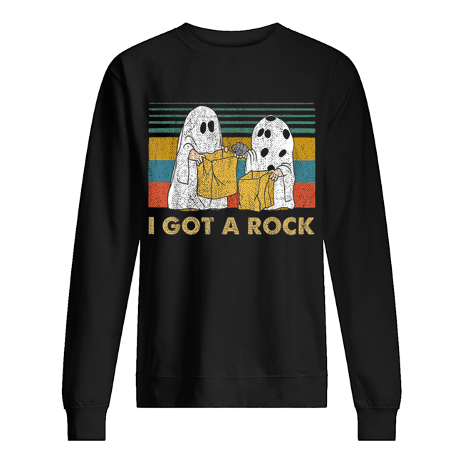 I Got A Rock Charlie Brown’s Ghost Halloween Unisex Sweatshirt