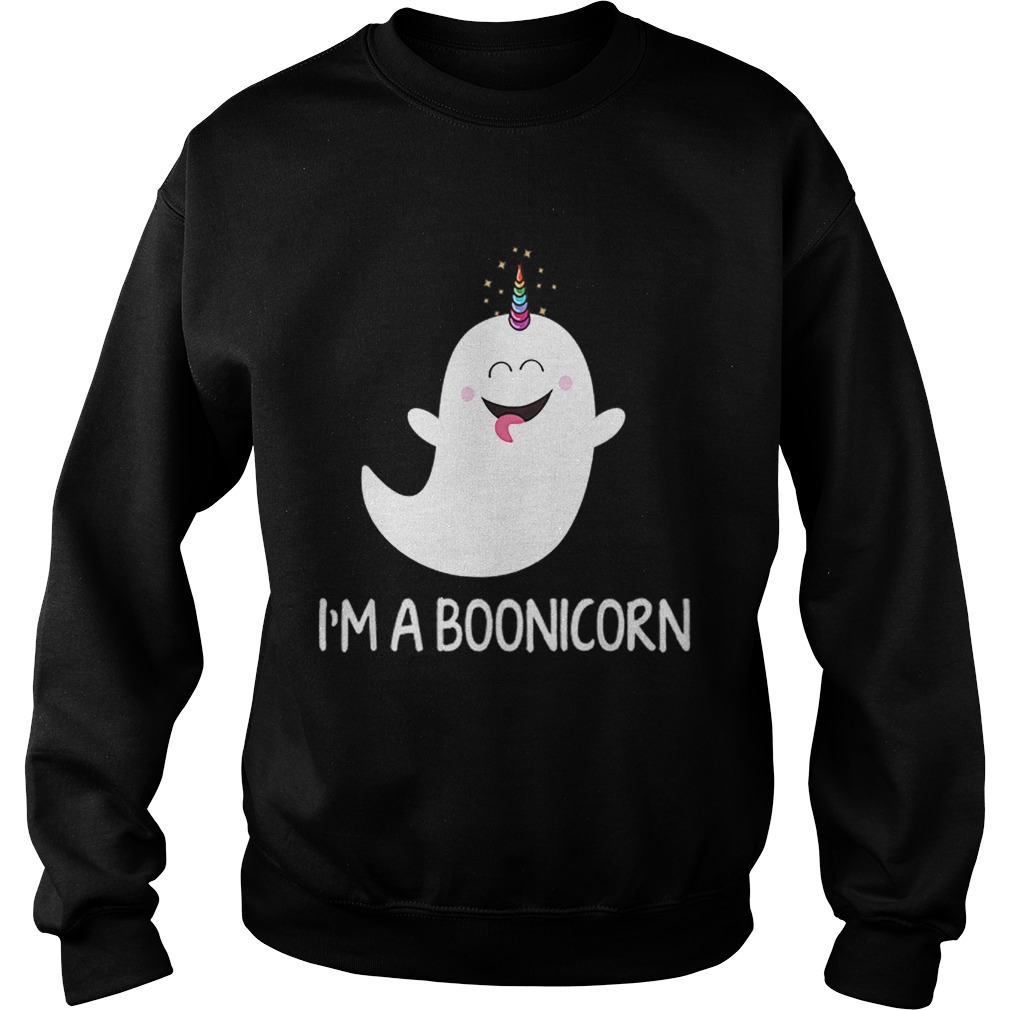 Im a Boonicorn Cute Spooky ghost Unicorn Funny Halloween Sweatshirt
