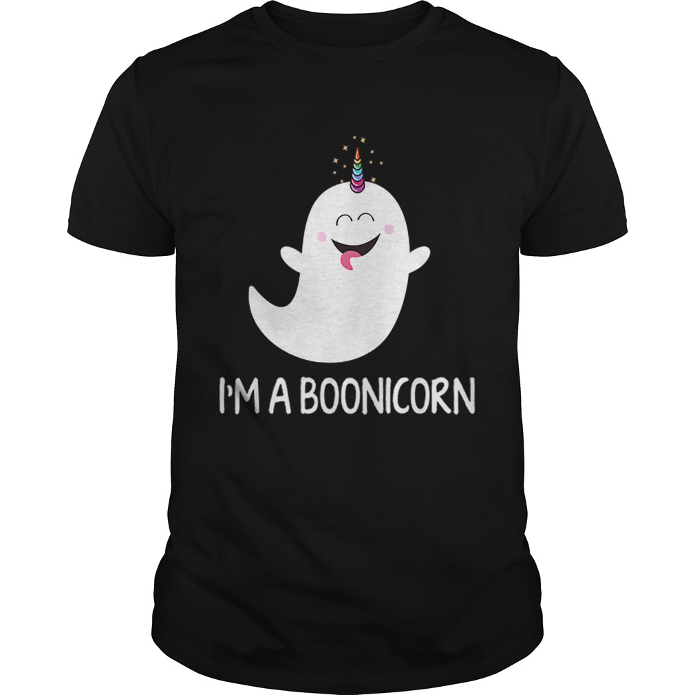 Im a Boonicorn Cute Spooky ghost Unicorn Funny Halloween shirt