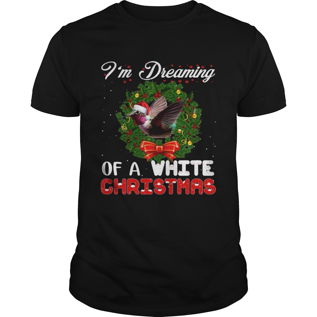 Im dreaming of a white Christmas bird shirt