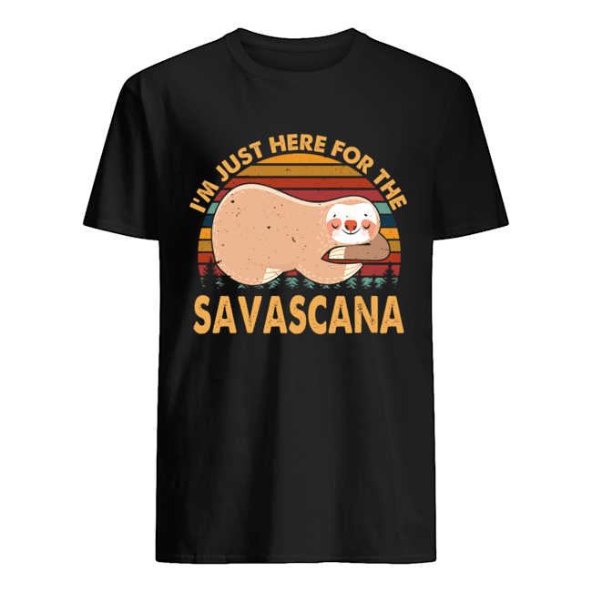 I'm Just Here For The Savasana Vintage T-Shirt