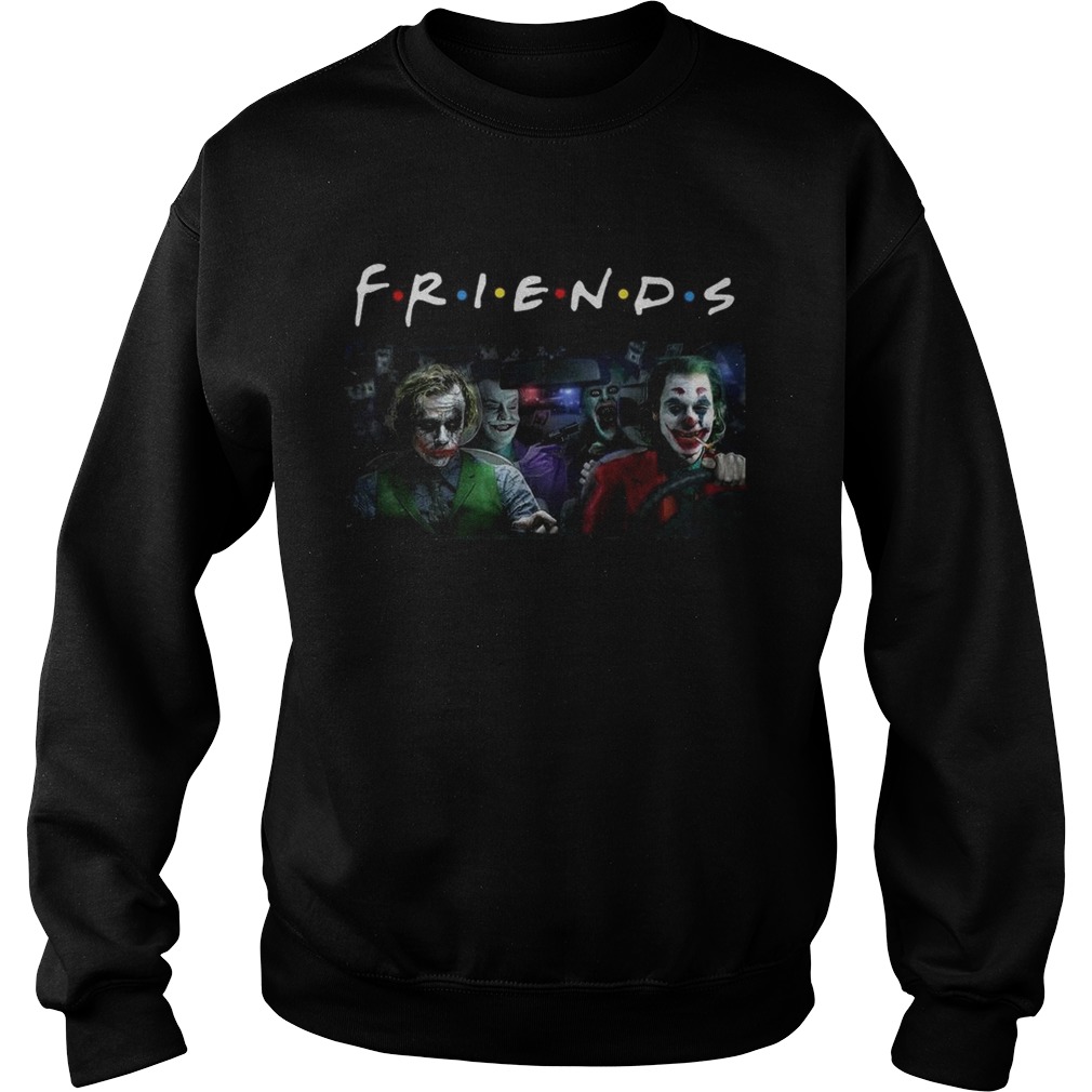 Jack Nicholson Heath Ledger Jared Leto and Joaquin Phoenix friends tv show Sweatshirt