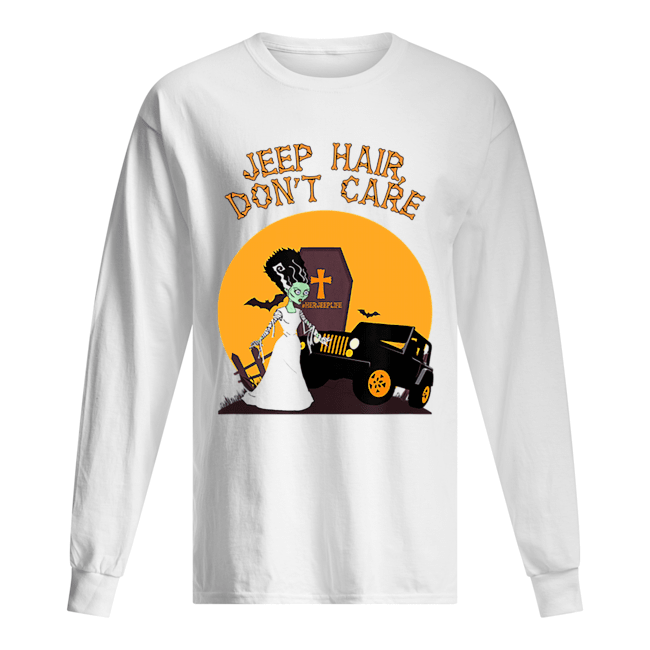 Jeep Hair, Don’t Care – Her Jeep Life Halloween Long Sleeved T-shirt 