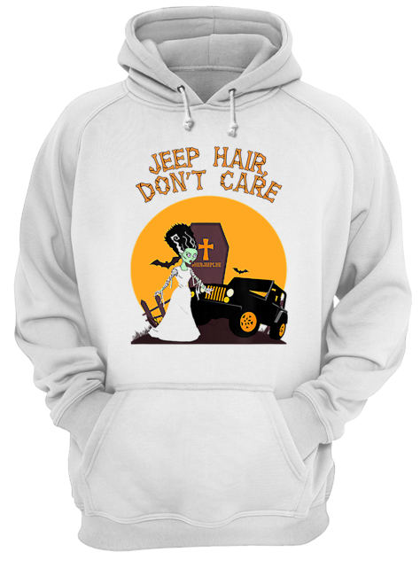 Jeep Hair, Don’t Care – Her Jeep Life Halloween Unisex Hoodie