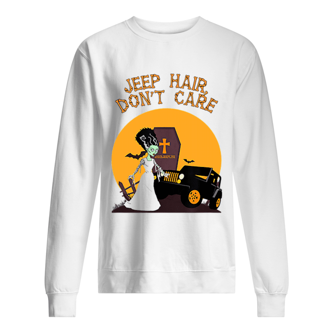Jeep Hair, Don’t Care – Her Jeep Life Halloween Unisex Sweatshirt