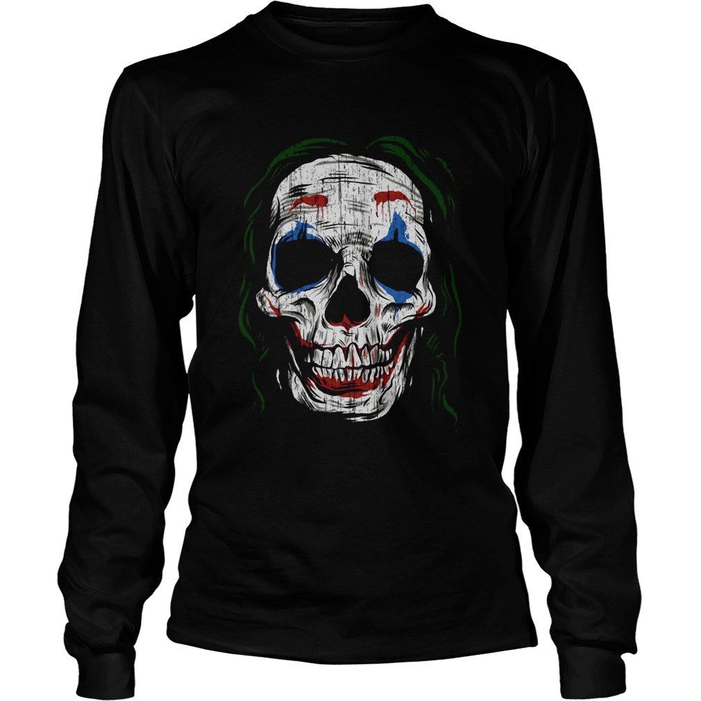 Joaquin Phoenix Joker Skull Shirt LongSleeve