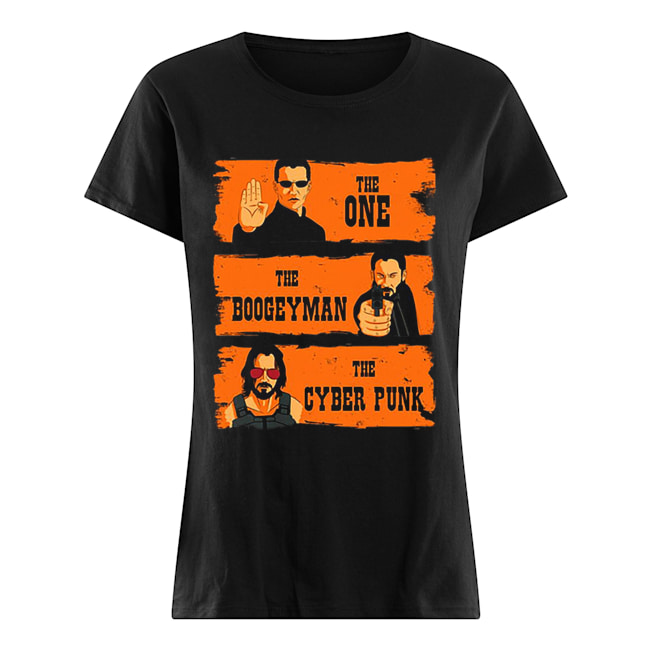 John Wick The One The Boogeyman The Cyber Punk Classic Women's T-shirt