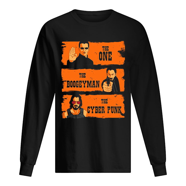 John Wick The One The Boogeyman The Cyber Punk Long Sleeved T-shirt 