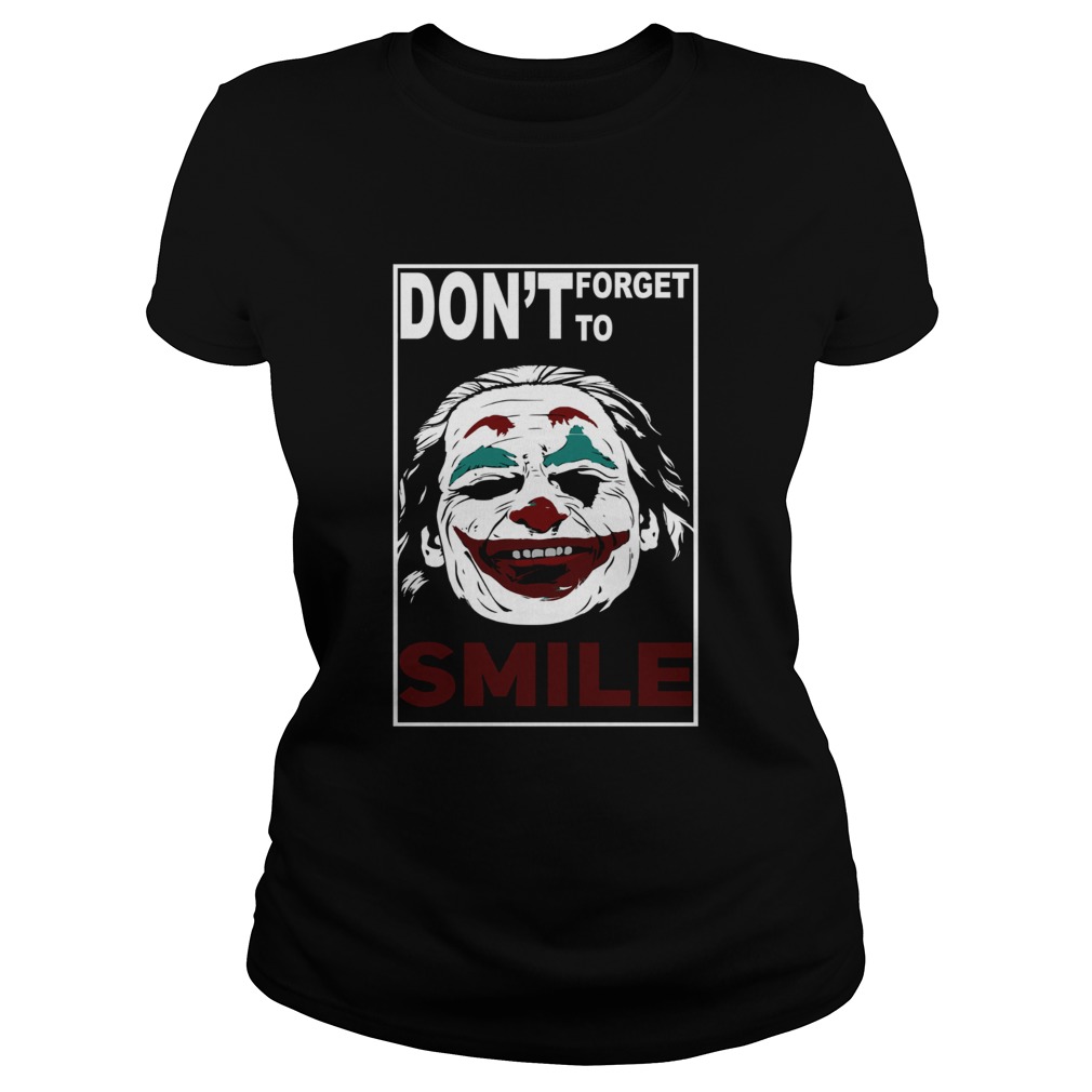 Joker Dont forget to Smile Classic Ladies