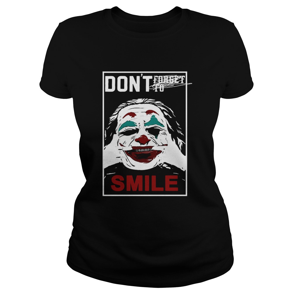 Joker dont forget to smile Classic Ladies