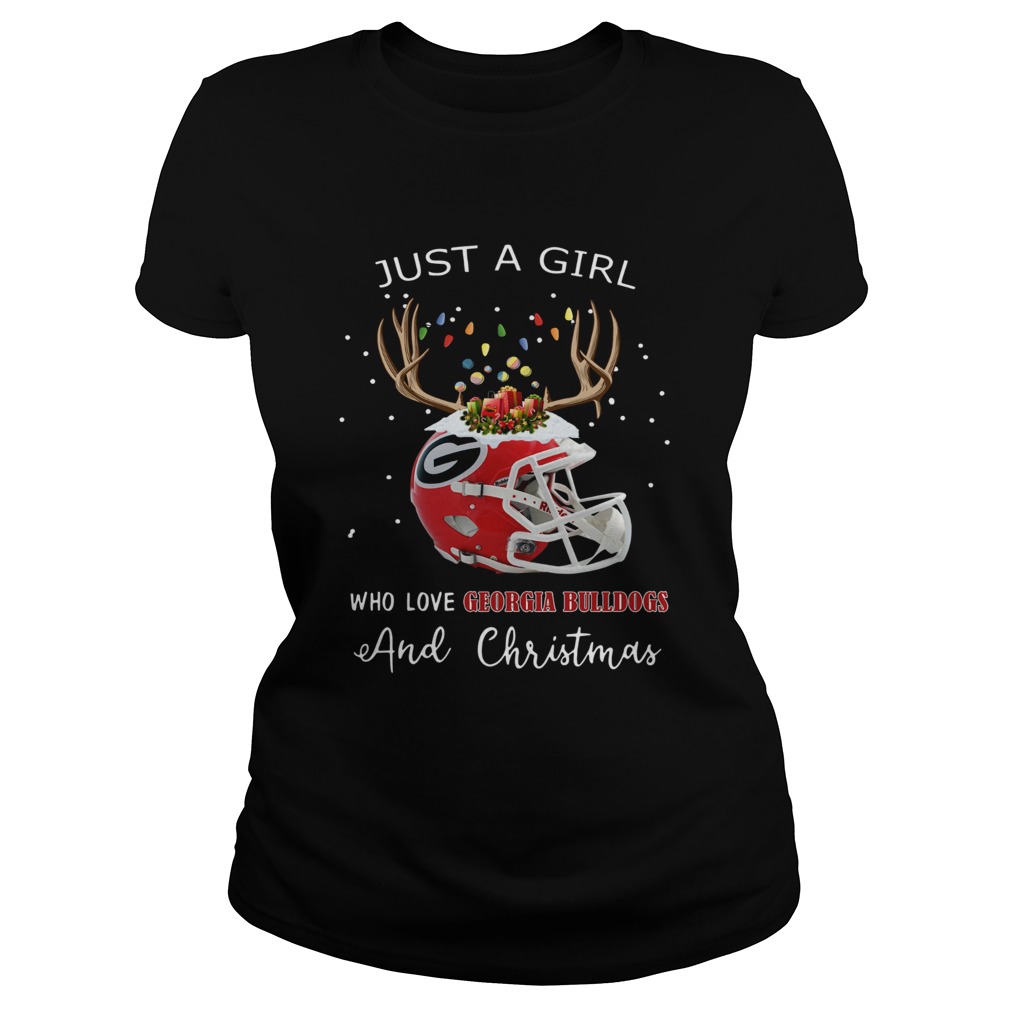 Just a girl who love Georgia Bulldogs and Christmas Classic Ladies