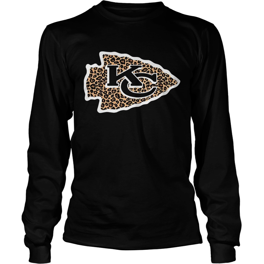 Kansas City Chiefs leopard LongSleeve