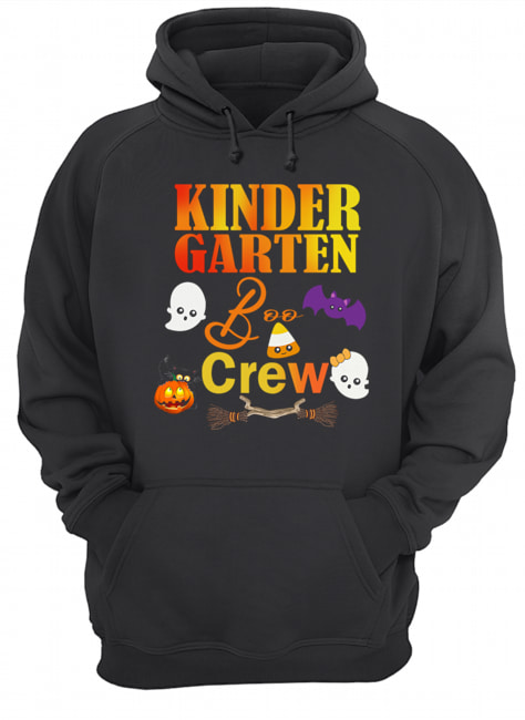 Kindergarten Boo Crew Funny Teacher T-Shirt Unisex Hoodie