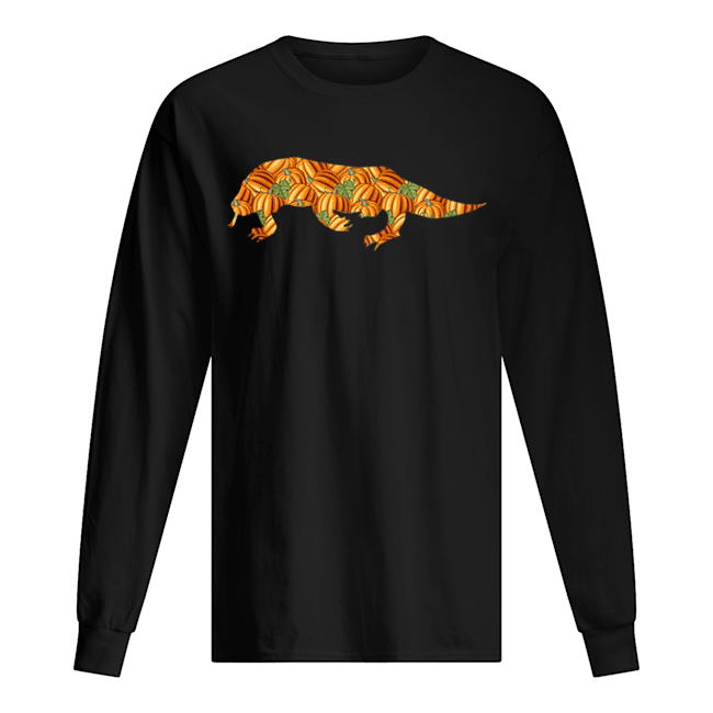 Komodo Dragon Easy Halloween Costume Lizard DIY Outfit Gift Long Sleeved T-shirt 