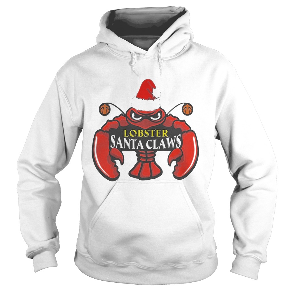 Lobster Santa Claws Christmas Shirt Hoodie