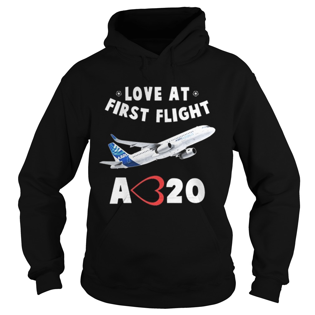 Love at first flight A320 Hoodie