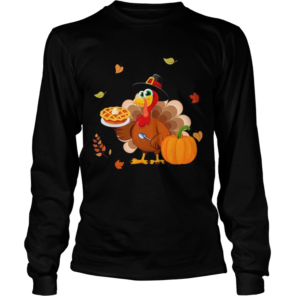 Lunch Lady Turkey Thanksgiving Gift TShirt LongSleeve