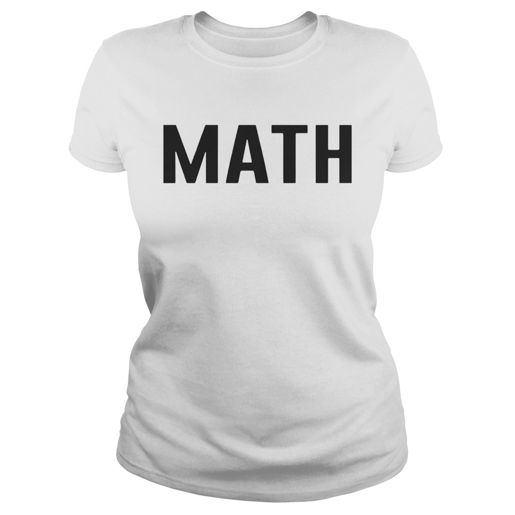 Math teacher Classic Ladies
