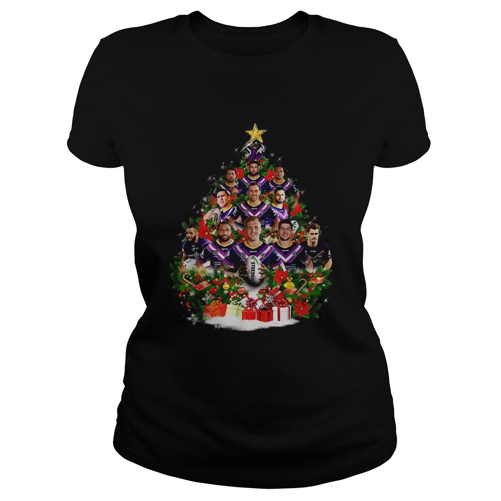 Melbourne Storm team players Christmas tree Classic Ladies