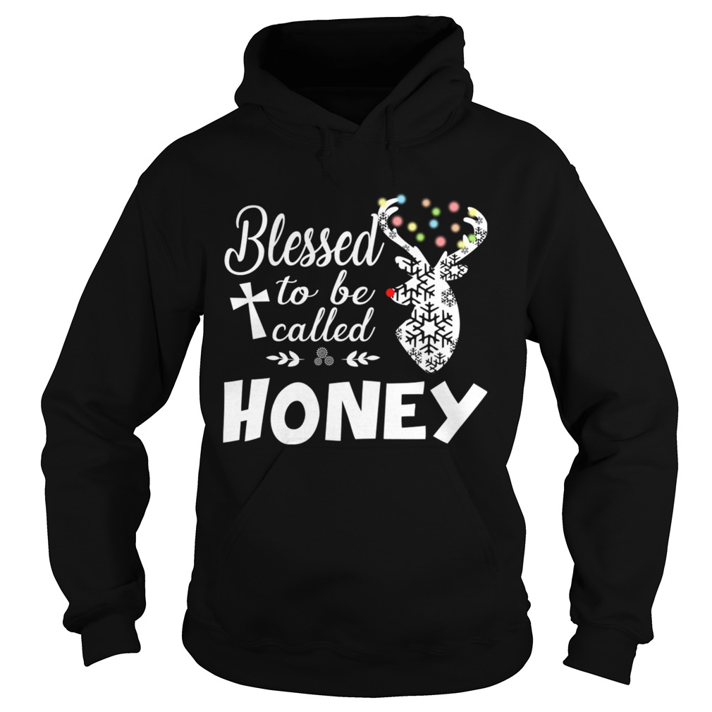 Merry Christmas Blessed To Be Called Honey TShirt Hoodie