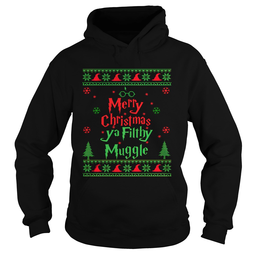 Merry Christmas Ya Filthy Muggle Hoodie