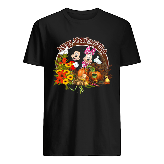 Mickey Mouse Happy Thanksgiving shirt