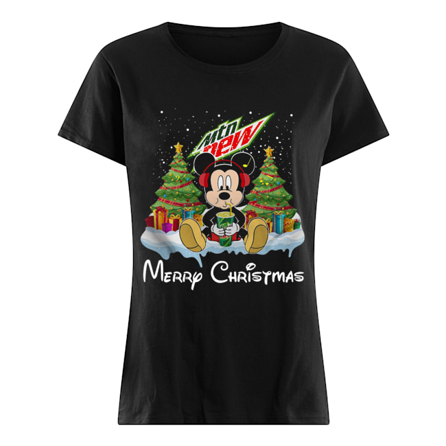 Mickey Mouse drink Mtn New Christmas Classic Women's T-shirt