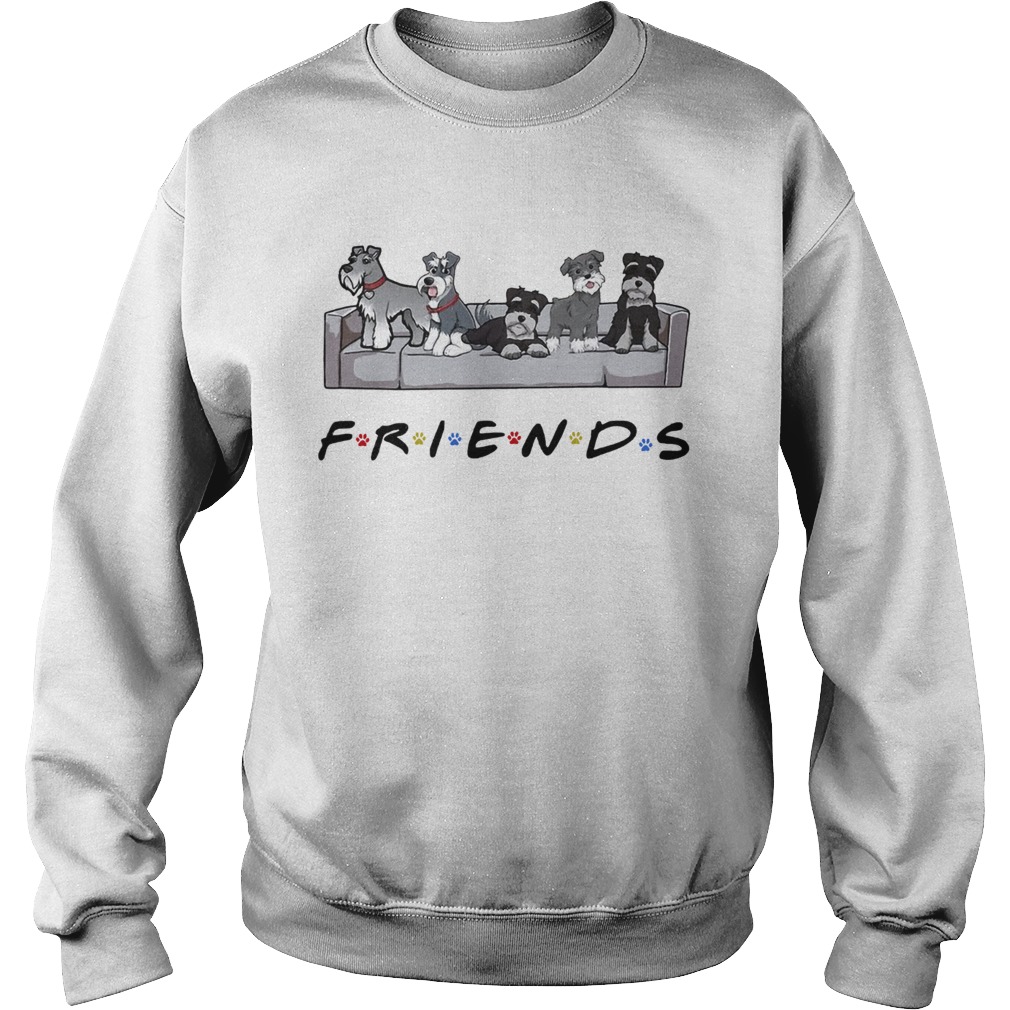 Miniature Schnauzer friends tv show Sweatshirt